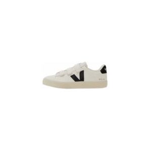 Veja Women Recife Logo Chromefree Leather Extra White Black-Schoenmaat 39