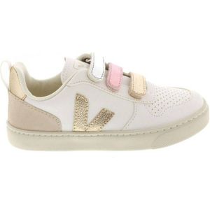 Veja leren sneakers wit/goud/roze