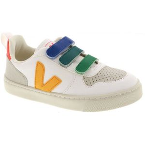 Leren sneakers met klittenband V-10 CHROMEFREE VEJA. Katoen materiaal. Maten 33. Multicolor kleur