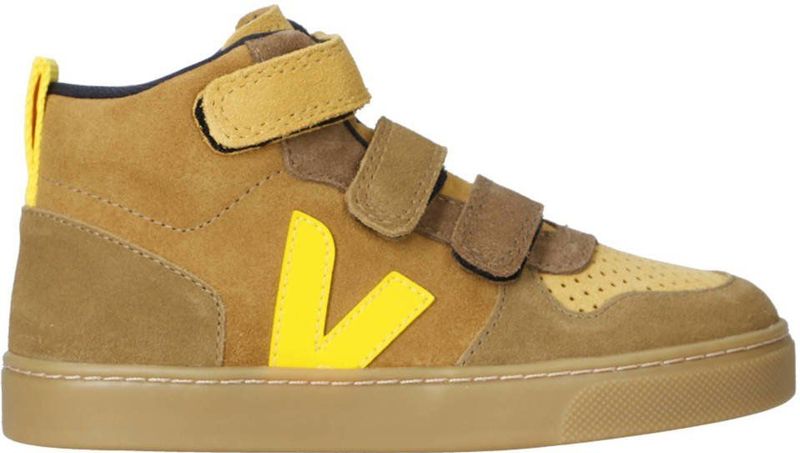 Veja Kids Small V-10 Mid Suede Multico-Camel Tonic-Schoenmaat 24