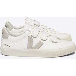 Veja Fair Trade - Dames sneakers - Recife Chromfree Leather Extra White Natural Extra White Natural voor Dames - Maat 38 - Wit