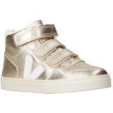 Veja Kids Small V-10 Mid Leather Platine White-Schoenmaat 25