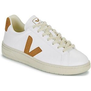 Veja Fair Trade - Sneakers - Urca White Camel voor Heren van Katoen - Maat 44 - Wit