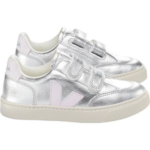 Veja - Small V-12 - Sneakers - Silver Lassi - Chroomvrij Leer
