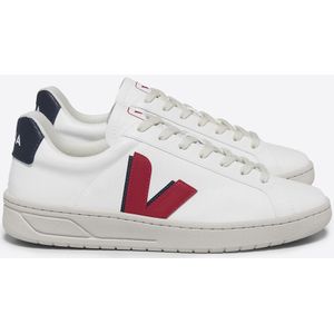Veja Fair Trade - Sneakers - Urca White Pekin Nautico voor Heren van Katoen - Maat 37 - Wit