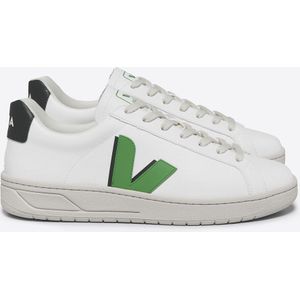 Veja Fair Trade - Sneakers - Urca White Leaf Cyprus voor Heren van Katoen - Maat 43 - Wit