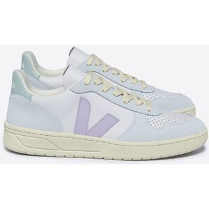 Sneakers V-10 VEJA. Leer materiaal. Maten 40. Blauw kleur