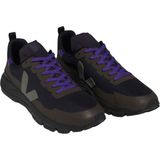 Veja Dekkan Sneakers - Zwart - Bruin - Paars - Synthetisch Materiaal - Textiel