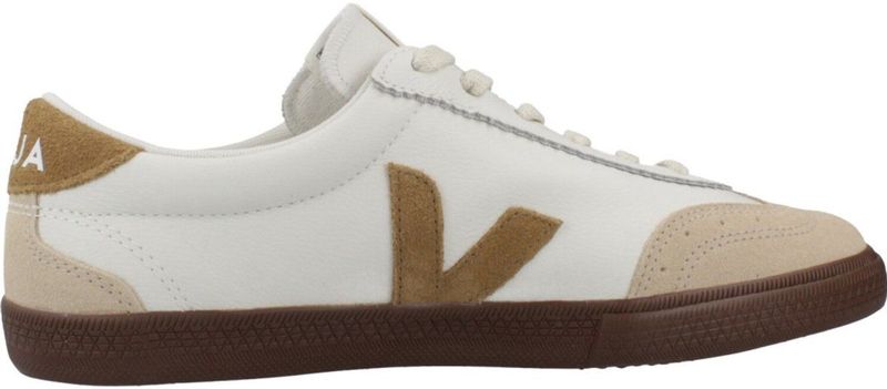 Veja - Volley Leather - Tennisschoenen - Wit/Bruin