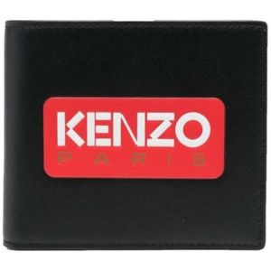 Kenzo, Wallets & Cardholders Zwart, Heren, Maat:ONE Size