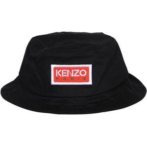 Kenzo, Accessoires, unisex, Zwart, L, Katoen, Hats
