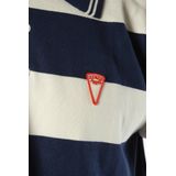 Kenzo - Gestreept Poloshirt - Blauw/Wit - 100% Katoen