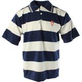 Kenzo - Gestreept Poloshirt - Blauw/Wit - 100% Katoen