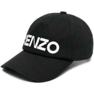 Kenzo, Caps Zwart, Heren, Maat:ONE Size