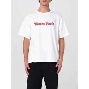 Kenzo, Heren, Tops, Wit, Maat: M Katoen,