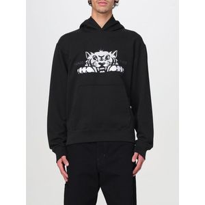 Kenzo, Heren, Sweatshirts & Hoodies, Zwart, Maat: S Katoen,