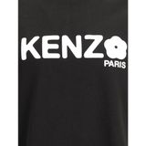 Kenzo - Gedrukt Logo - T-shirt - Zwart - 100% Katoen