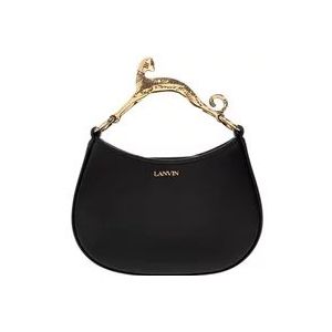 Lanvin ‘Hobo Cat Nano’ schoudertas , Black , Dames , Maat: ONE Size