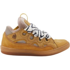 Lanvin Curb Sneakers , Yellow , Heren , Maat: 41 EU