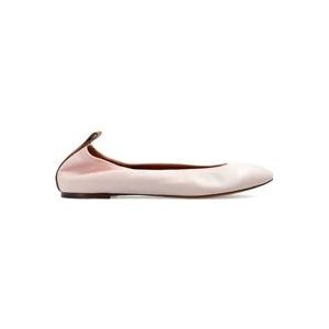 Lanvin, Leren ballet flats Roze, Dames, Maat:37 EU