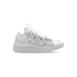 Lanvin, Rand sneakers Grijs, Heren, Maat:39 EU