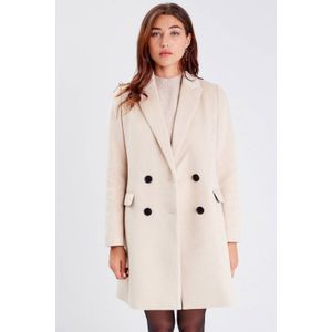 Cache Cache - Mantel - Beige - Dames - Met Wol