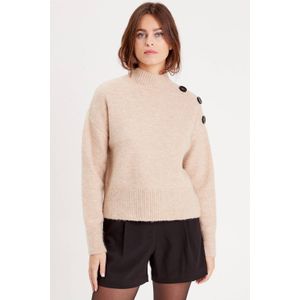 Cache Cache - Gebreide Trui - Ecru