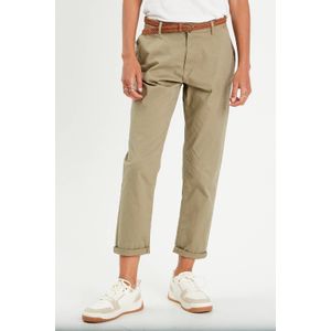 Cache Cache - Cropped Regular Fit Chino - Katoenmix - Dames