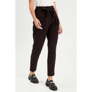 Cache Cache - High Waist Regular Fit Pantalon - Zwart