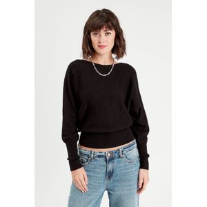 Cache Cache - Gebreide Trui - Zwart