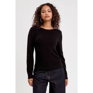 Cache Cache - Gebreide Trui - Zwart