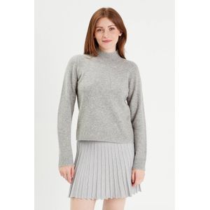 Cache Cache - Gebreide Trui - Grijs