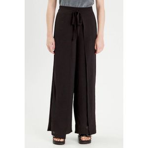 Cache Cache - Wide Leg High Waist Broek - Zwart
