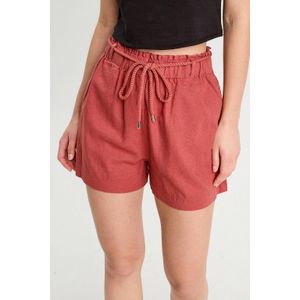 Cache Cache - Korte Broek - Hoge Taille - Linnen en Viscose