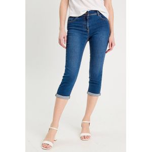 Cache Cache - Capri Jeans - Donkerblauw - High Waist