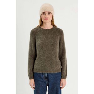 Cache Cache - Pullover - Donkergroen - Wol