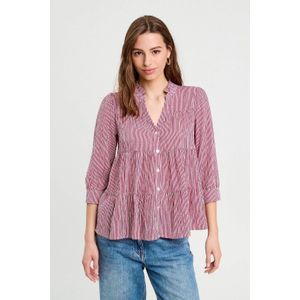 Cache Cache - Blouse - Pofmouwen - V-hals - 100% Polyester