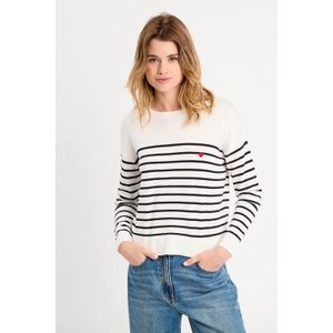 Cache Cache - Gebreide Trui - Ecru