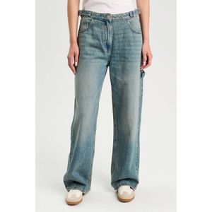 Cache Cache - Wide Leg Jeans - Medium Blue Denim