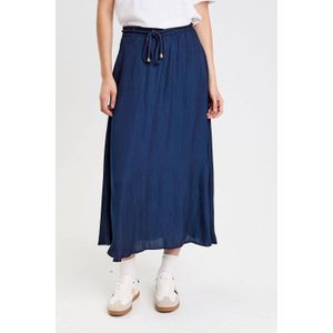 Cache Cache - Midi Rok - Polyester - Met Ceintuur en Plooien