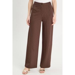 Cache Cache - High Waist Casual Broek - Bruin