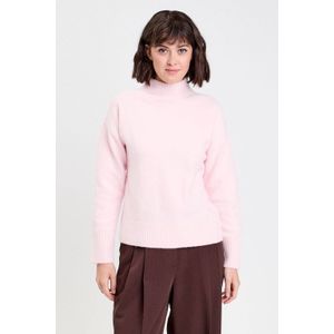 Cache Cache - Gebreide Trui - Lichtroze - Met Wol