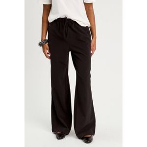 Cache Cache - High Waist Broek - Zwart - Loose Pasvorm