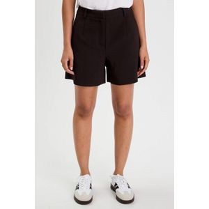 Cache Cache - Wide Leg High Waist Casual Short - Zwart