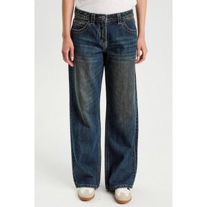 Cache Cache wide leg jeans dark blue denim