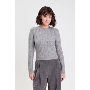 Cache Cache - Pullovers - Grijs - Met Kabels