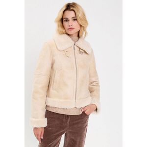 Cache Cache - Winterjas - Zand - Suede