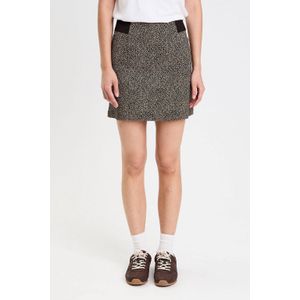 Cache Cache - Mini Rok - Zwart - Panterprint