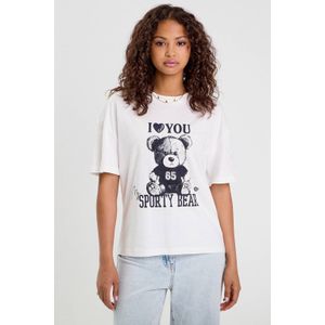 Cache Cache - T-shirt - Wit - Katoen