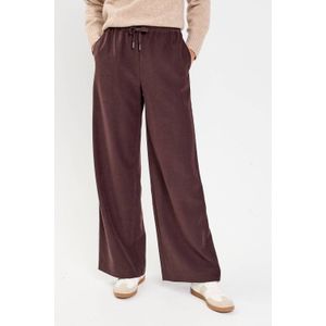 Cache Cache - Bootcut - Casual Broek - Donkerbruin - Regular Waist